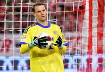 Bayern, uscita horror di Neuer e Augusta in vantaggio dopo 5 secondi