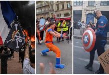 One Piece, Goku e i supereroi: anche i cosplayer scendono in piazza in Francia