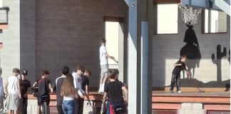 San Giorgio Bigarello, imbrattato il palco della polisportiva “La Stella”