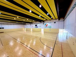 Suzzara, Palasport “Marmiroli”: nuova pavimentazione in legno per la sicurezza degli atleti