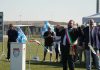 Poggio Rusco, inaugurato il nuovo centro sportivo: festa biancoazzurra per la Poggese