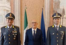 Il Prefetto Bolognesi riceve il Maggiore Giovanni Torino, nuovo comandante del Nucleo Pef