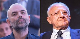 “De Luca satrapo”, archiviato il procedimento contro Saviano