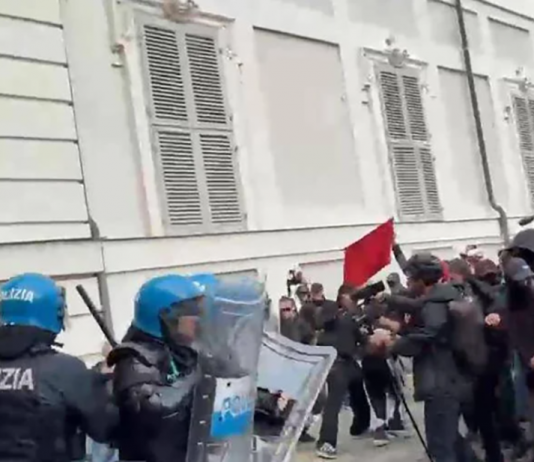 Cortei in tutta Italia, scontri a Roma, Torino e Bologna: oltre 150 perquisizioni