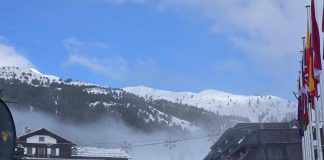 Prima neve a Sestriere, le montagne della Vialattea si imbiancano: ecco le immagini