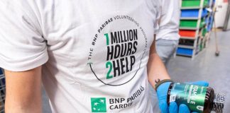 Al via ‘Settimana del Volontariato’di BNP Paribas Cardif in Italia