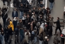 Tensione a Losanna con un automobilista durante la manifestazione dei giovani contro il capitalismo